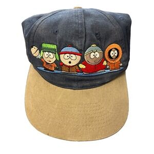 Vintage South Park Hat 1998 Comedy Central Kyle Kenny Stan Cartman Cap